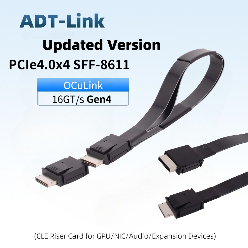 Oculink Egpu Mini Pc - Cavo di estensione ADT-Link PCI-E 4.0