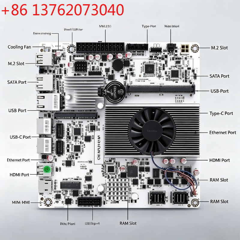 Nas Motherboard 8 Sata Mini Itx - Scheda Madre Mini ITX NAS con