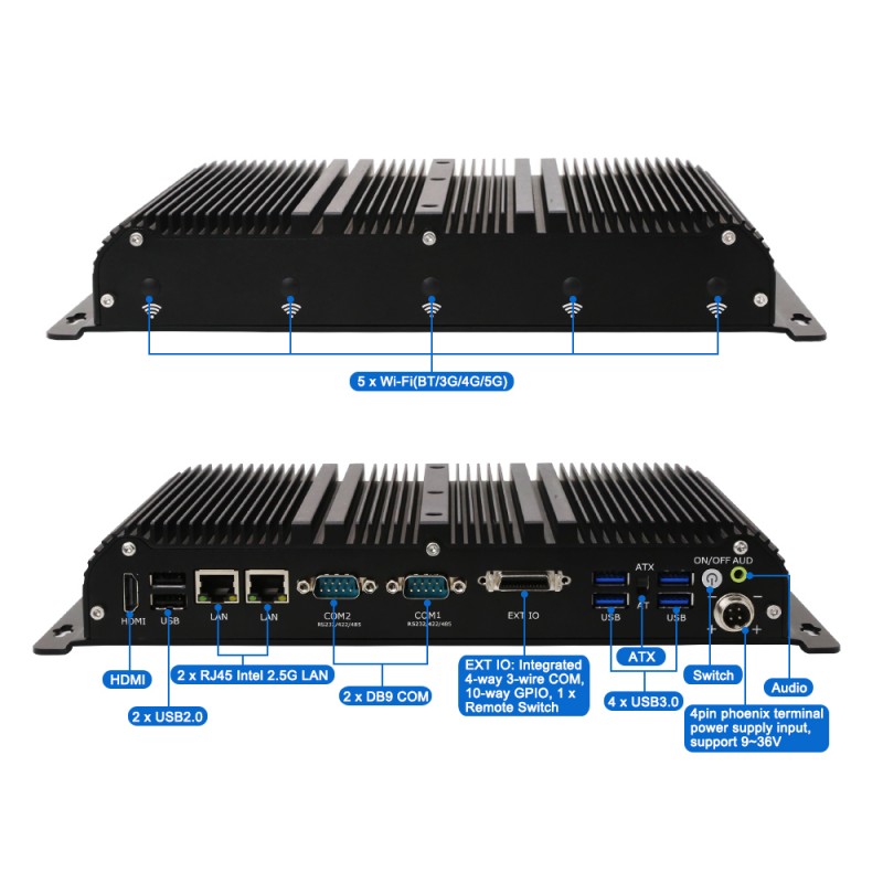 Computer Industriale Robusto S - Fanless Industrial Pc Rs485 Core I7 recensione e prezzo
